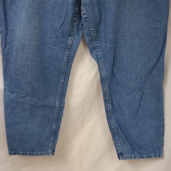 Riders Womens 20W P Straight Leg Med Wash 5 Pocket High Waist Denim Jeans 38x28 - Picture 8 of 9